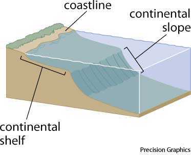 continental shelf continental shelf