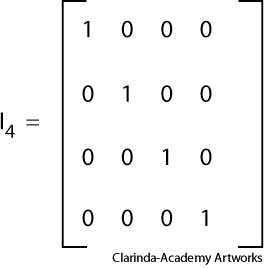identity matrix identity matrix
