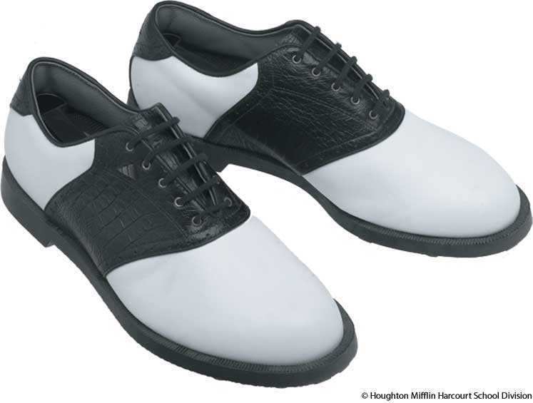 saddle shoe saddle shoe